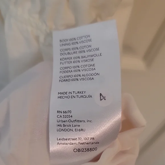 Anthropologie Monochrome Floral Dress - Picture 8 of 11